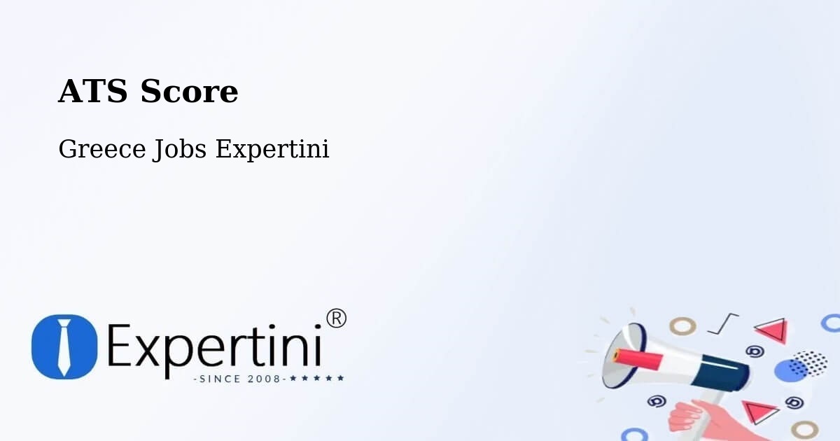 Resume ATS Score & Job Description Match Tool – Proástio - Greece Jobs Expertini