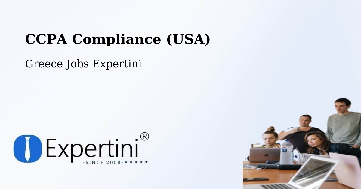 CCPA Privacy Rights & Compliance Notice – Proástio - Greece Jobs Expertini